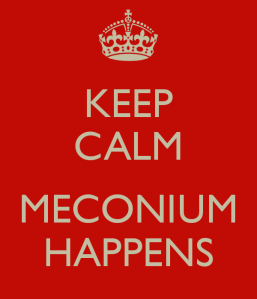 meconium-happens